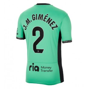 Atletico Madrid Jose Gimenez #2 Rezervni Dres 2023-24 Kratak Rukavima